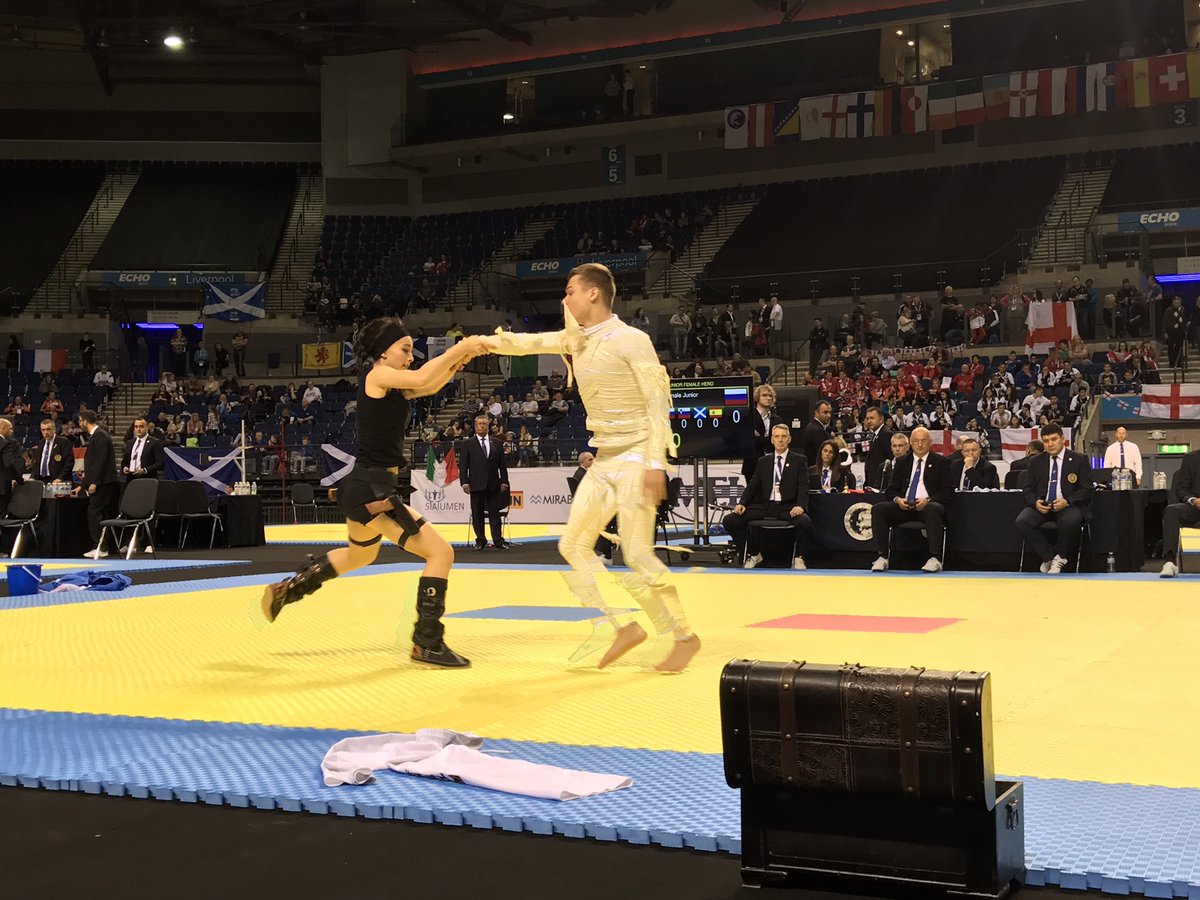 JasonBradbury's tweet photo. Video games &amp; martial arts! European Taekwond-do Euro Champs just got super camp! https://t.co/8ObSIuWRwc