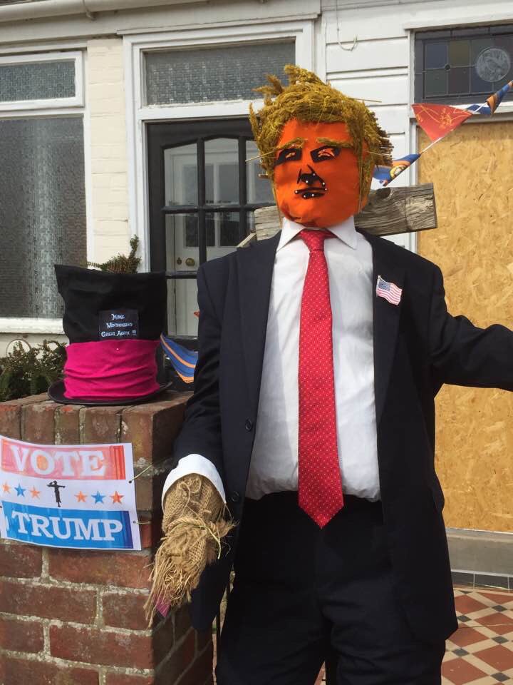 This not fake news Trump on the election trail in Norfolk