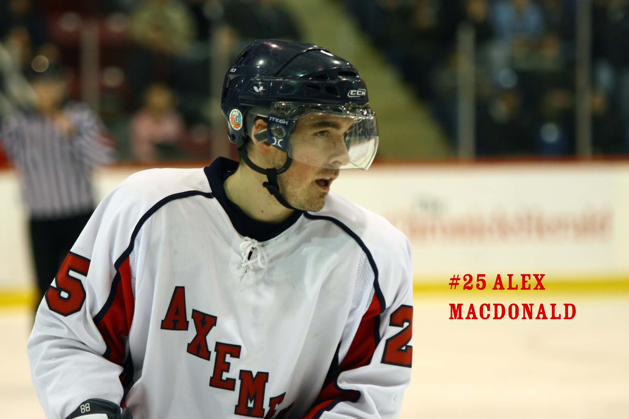 Happy birthday to Axemen alumnus Alex MacDonald! Alex suited up for the Axemen for 3 years from 2007-2010. 