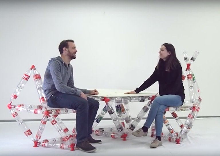 europeansprings's tweet image. Have you seen the software that helps you turn plastic bottles into strong large-scale structures? ow.ly/jByK30bfS4D #engineering