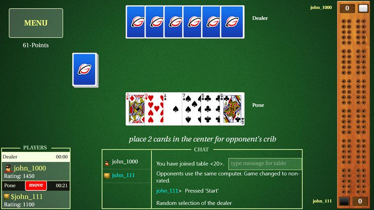 CribbageLive's tweet image. Cribbage Live Online - desktop app for Windows 10 and Windows 8+

Cribbage video
youtube.com/watch?v=1e2J9_…

Download
apps.microsoft.com/windows/en-us/…