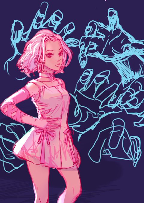 今日の落書き
ジョジョの杉本鈴美 