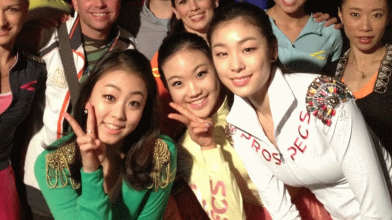 アネザイチカ Twitter પર 浅田真央の顔 になってキム ヨナの前に出てきたカク ミンジョンさんお元気かしら