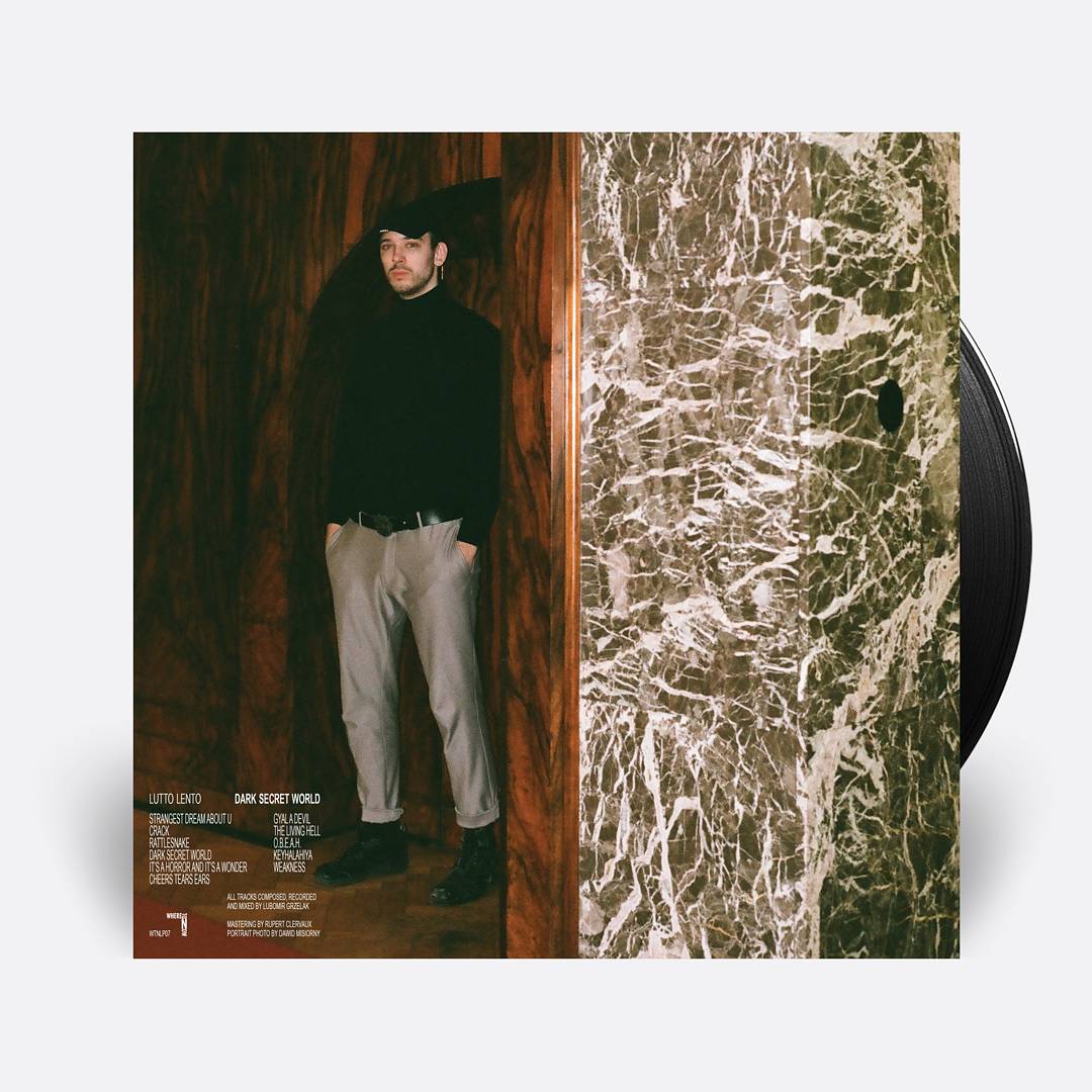 😈🔮🌎 ANNOUNCEMENT 😈🔮🌎

<a href="/LuttoLento/">Lubomir Grzelak</a>  'Dark Secret World' LP
Release date : 19.05.17
Preorder / Premiere : 05.05.17