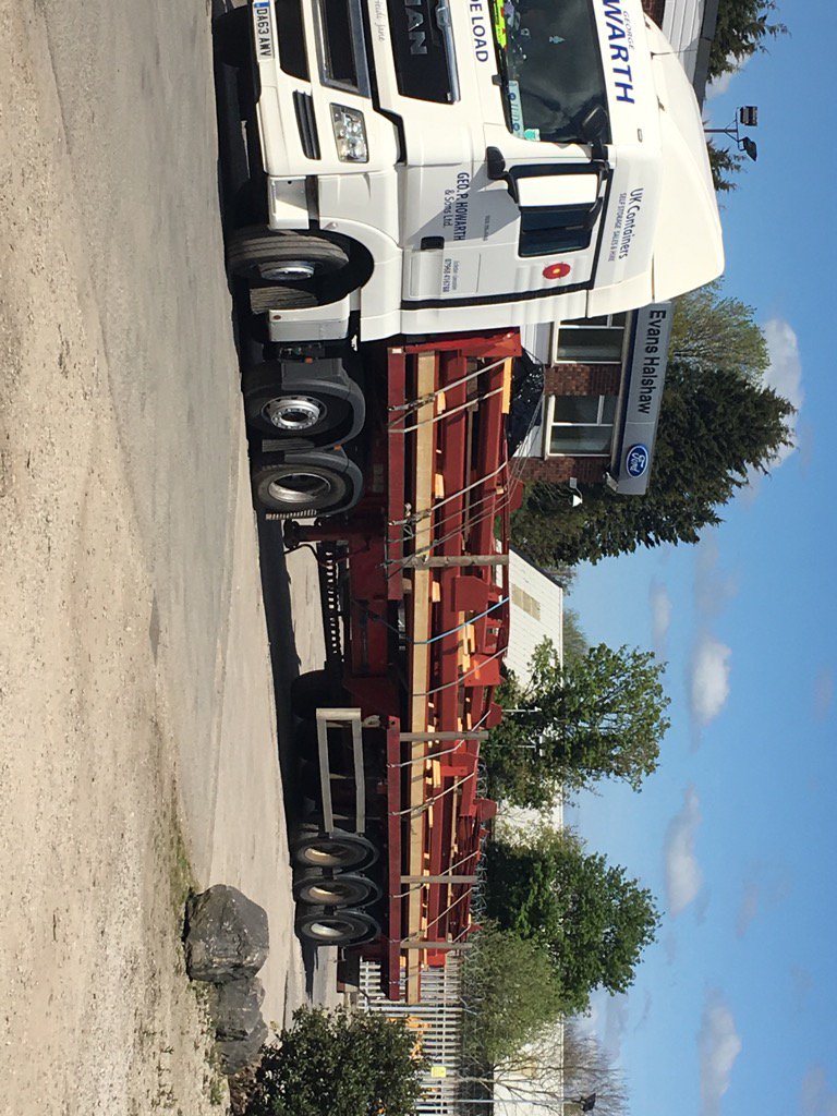 CDMS_Solutions's tweet image. 1st load of S teelwork for a new school in Ruthin, Wales