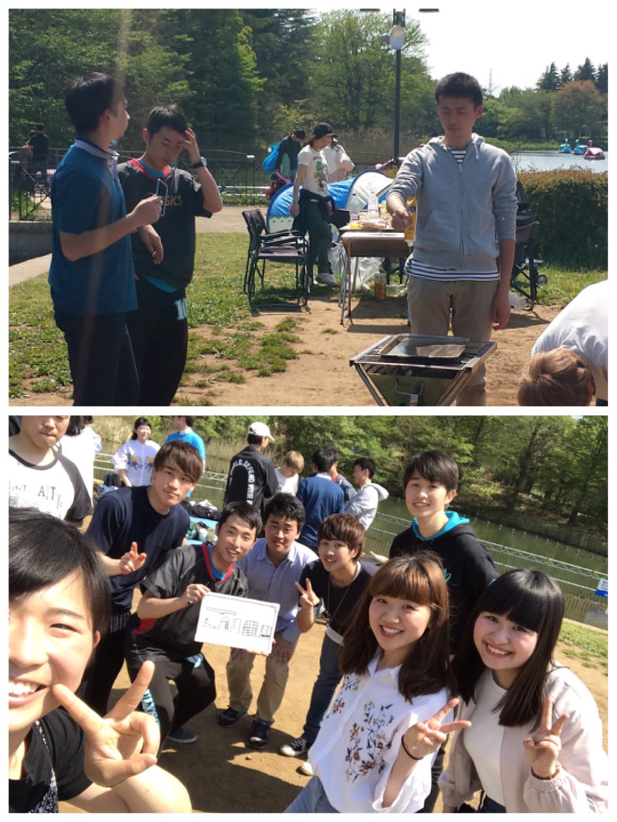 今日は新歓イベント🍖BBQ🍖でした！
天気も良く、絶好のバーベキュー日和でしたね😎☀️
来てくれた1年生のみなさん、ありがとうございました💛