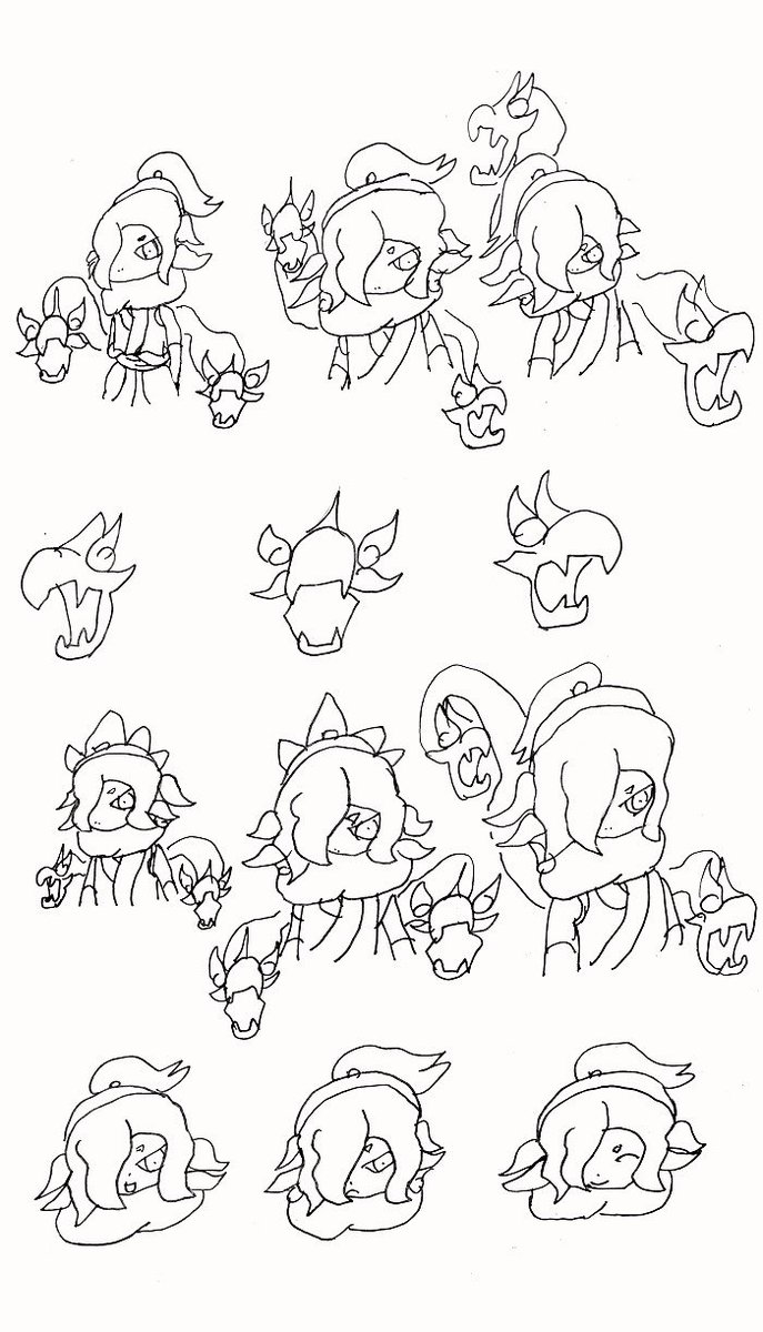 娘 小４ が描いた妖怪ウォッチの絵 ９か月目