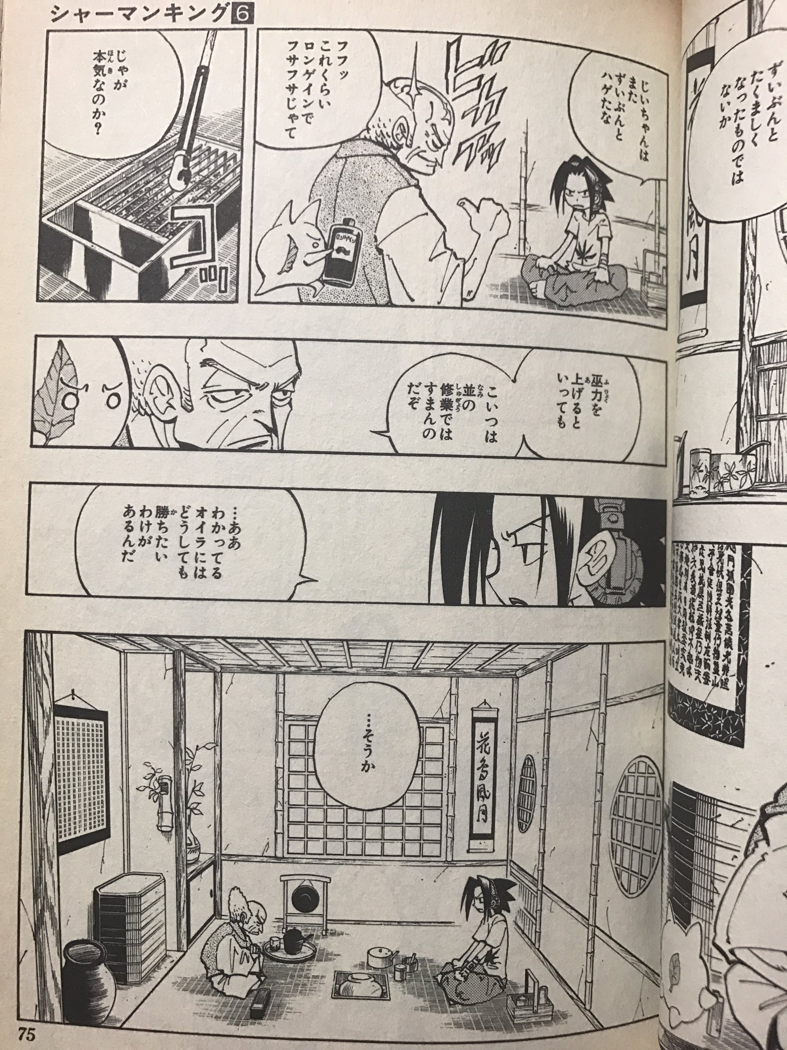 シャーマンキング シャーマンキング6巻から ロンゲインのくだり 竜さんは使っていないらしいですよ ビカァッ シャーマンキング シャーマンキング6巻から ロンゲインのくだり 竜さんは使っていないらしいですよ ビカァッ