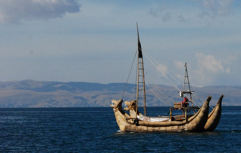 Lake Titicaca, Peru.