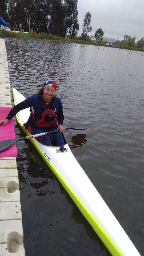 Teleton's tweet image. ¡Bravo! 🏅 ¡La deportista chilena Katherinne Wollermann obtuvo Medalla de Oro en el Sudamericano de #Paracanotaje 2017!👏🏼👏🏼🇨🇱¡Tremenda!