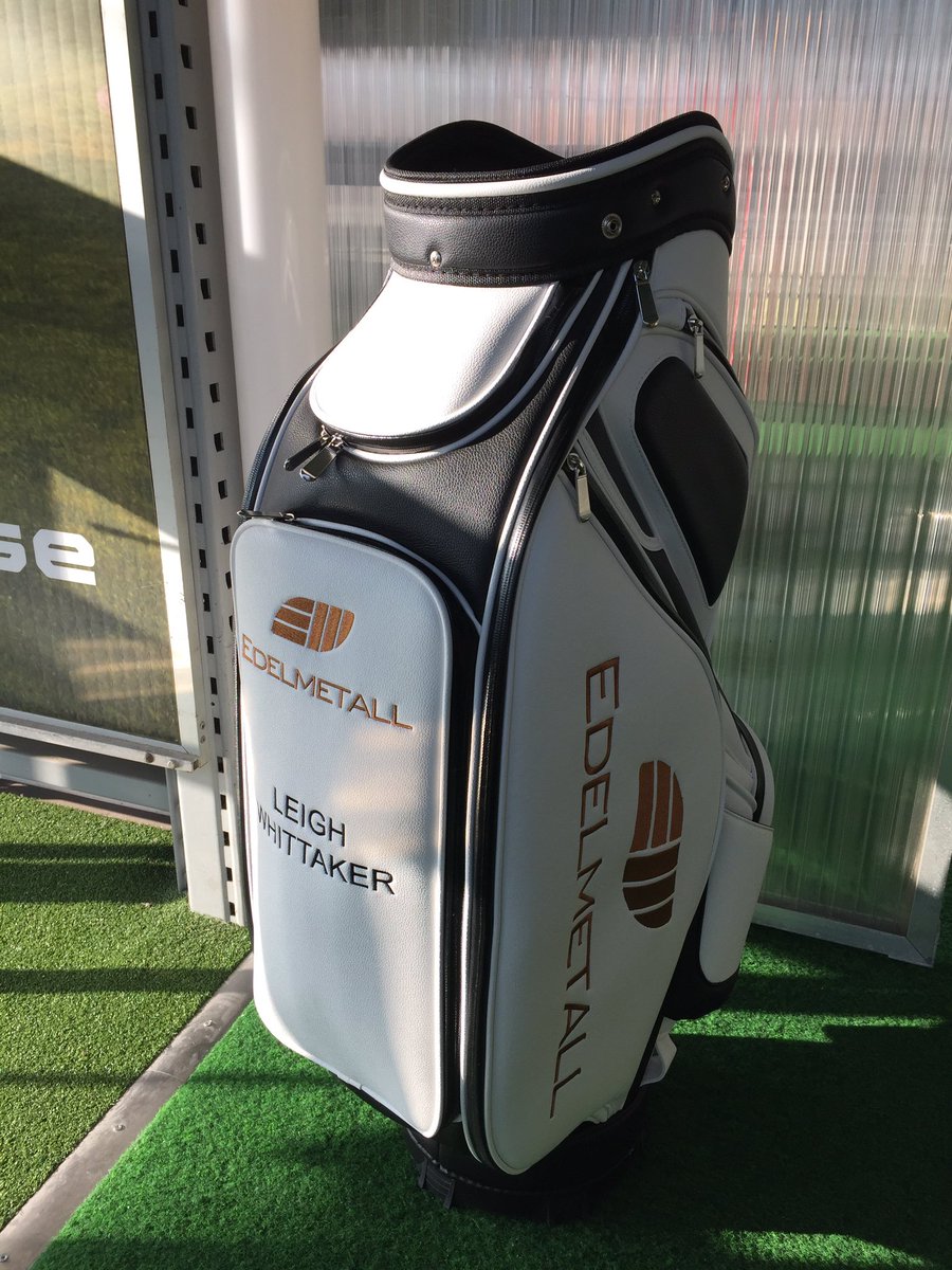 Leigh Whittaker I Am Excited To Use My New Bag Next Week Golf Spaf Vpbank For The Letasgolf Event In