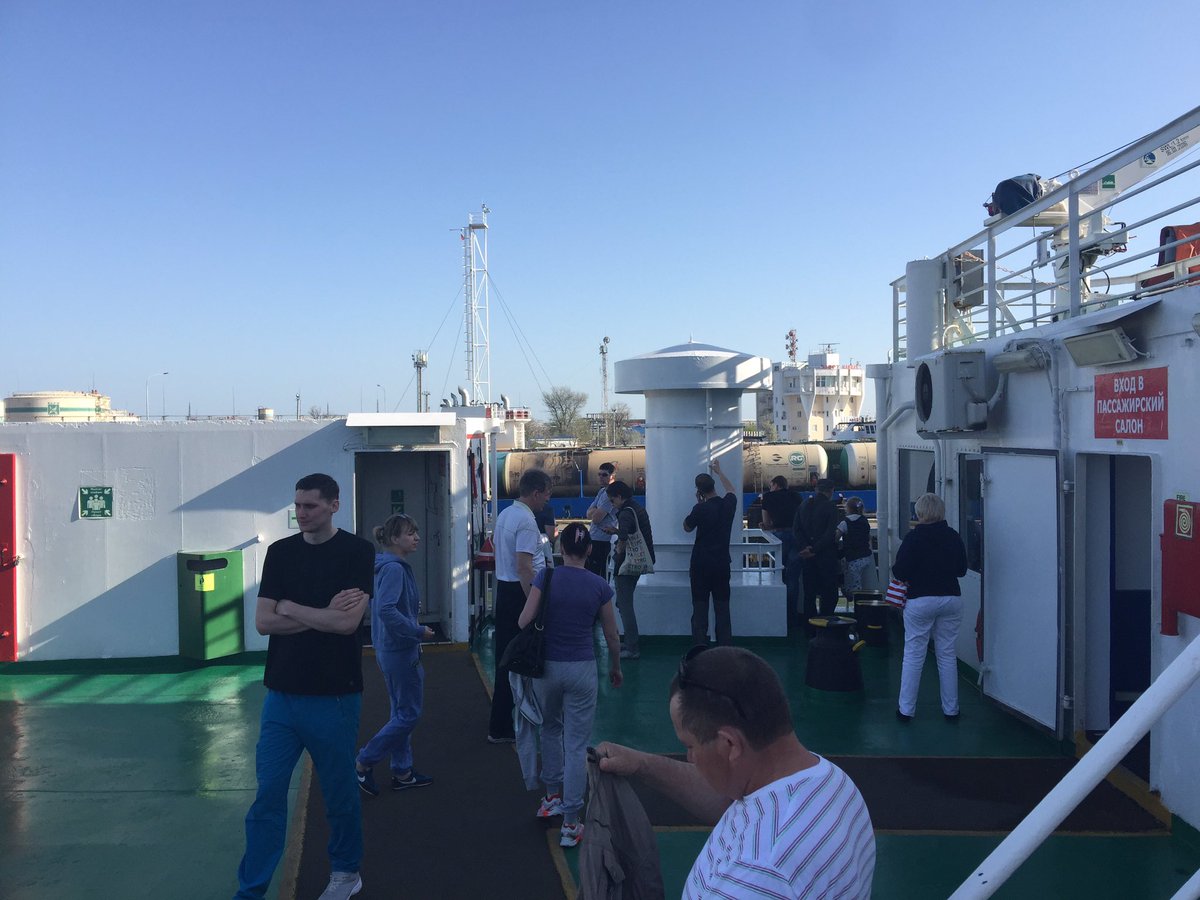mywdocs's tweet image. #Crimea #port #ferry скоро отправление
