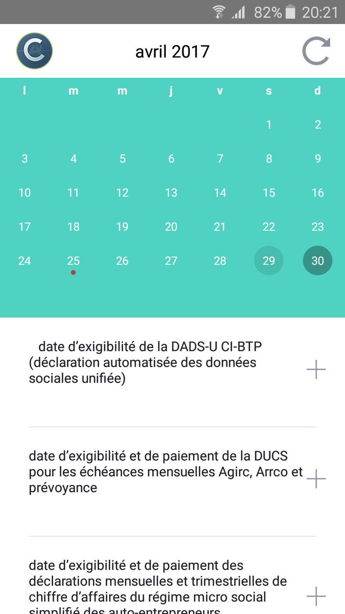 CapCompta's tweet image. Notre nouvelle application Android est en ligne !
Le calendrier des déclarations sociales et de leurs paiements.
 tinyurl.com/calendriersoci…