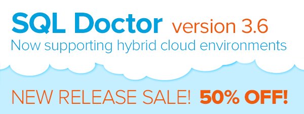 Idera_Software's tweet image. [SALE] LAST DAY to Save 50% on SQL Doctor! Don&apos;t miss out - Buy now: ow.ly/TBHw30bekBS #SQLDoctor #AWS #IDERA