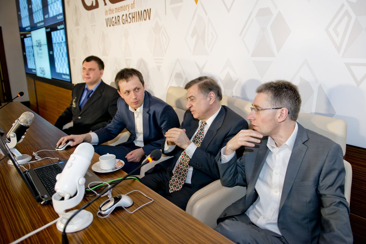 ShamkirChess_17's tweet image. Shamkir Chess 2017 - 9th Round 4th Press Conference
#ShamkirChess2017 #chess #SynergyGroup #VugarGashimov #ShamkirChess