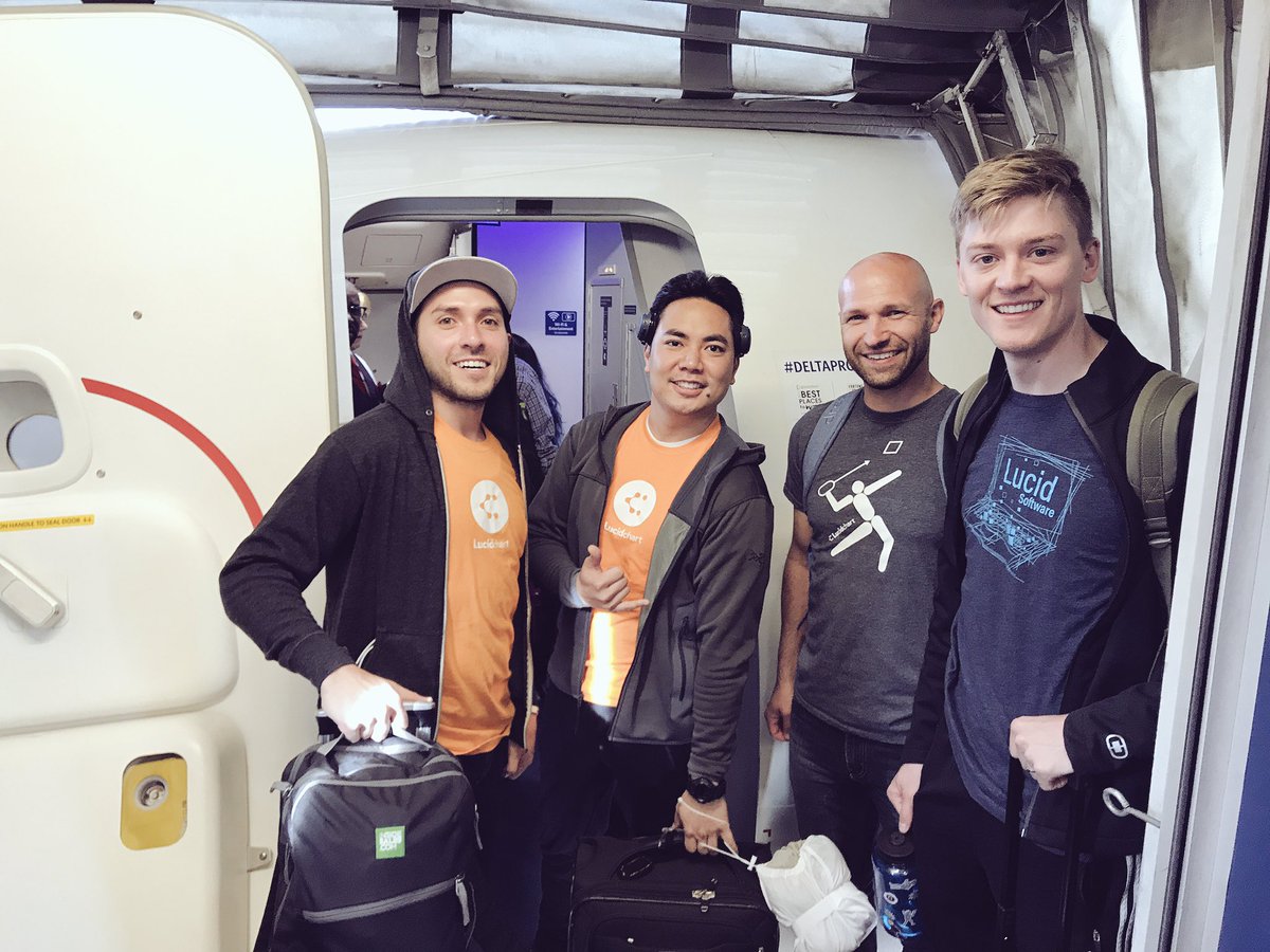 #AtlassianSummit bound! #Deltaproud <a href="/delta/">Delta</a>