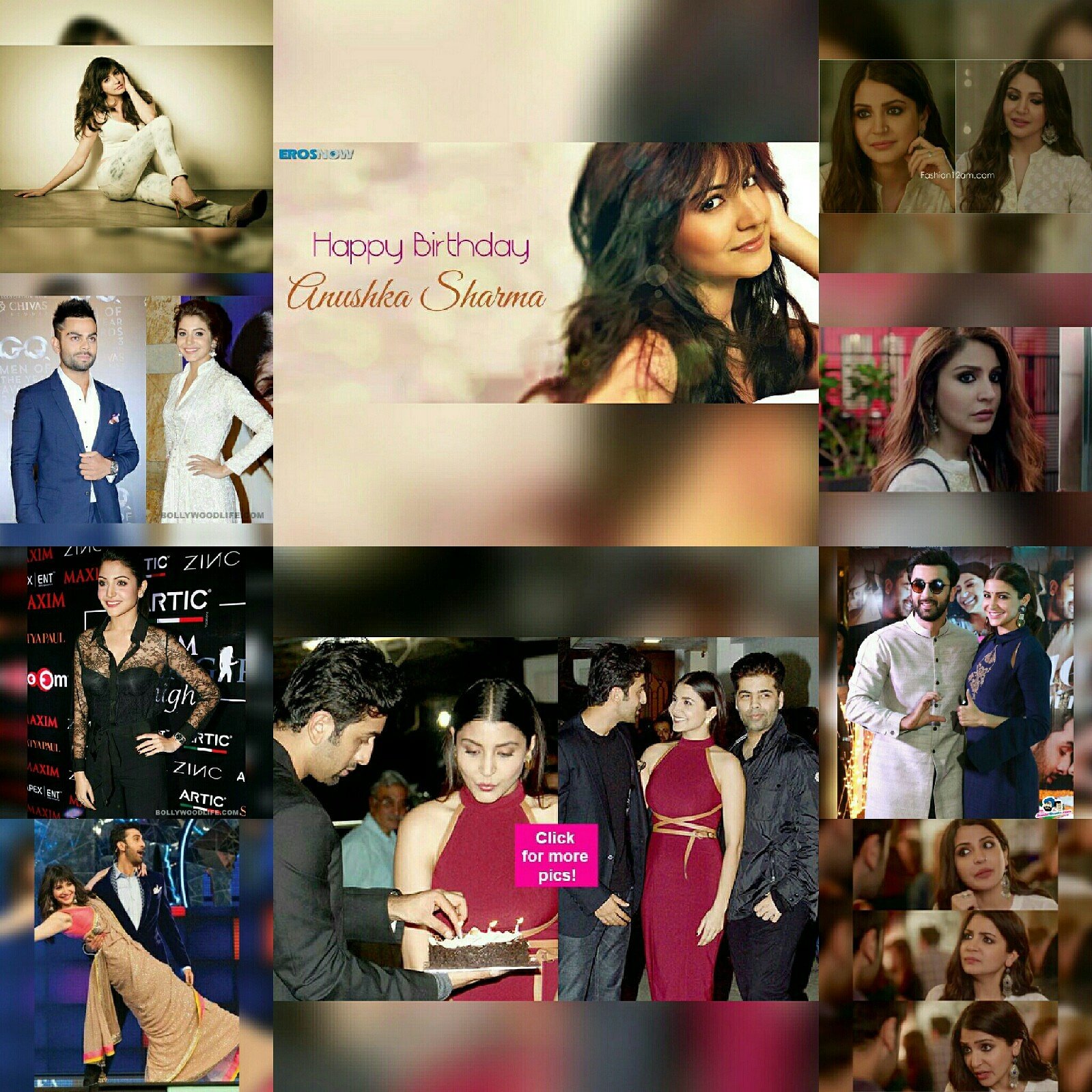 Happy birthday anushka sharma                                     
