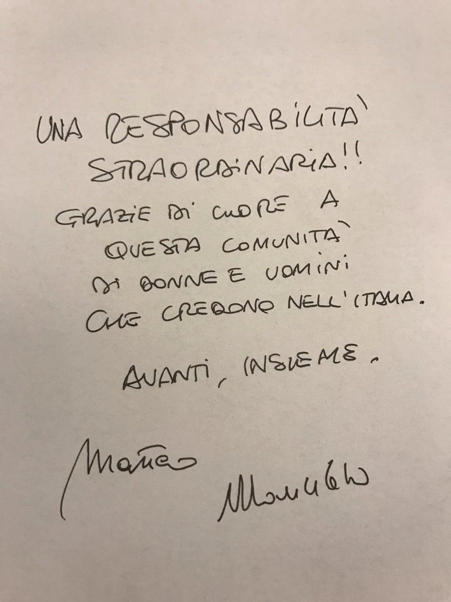 Matteo Renzi (@matteorenzi) on Twitter photo 