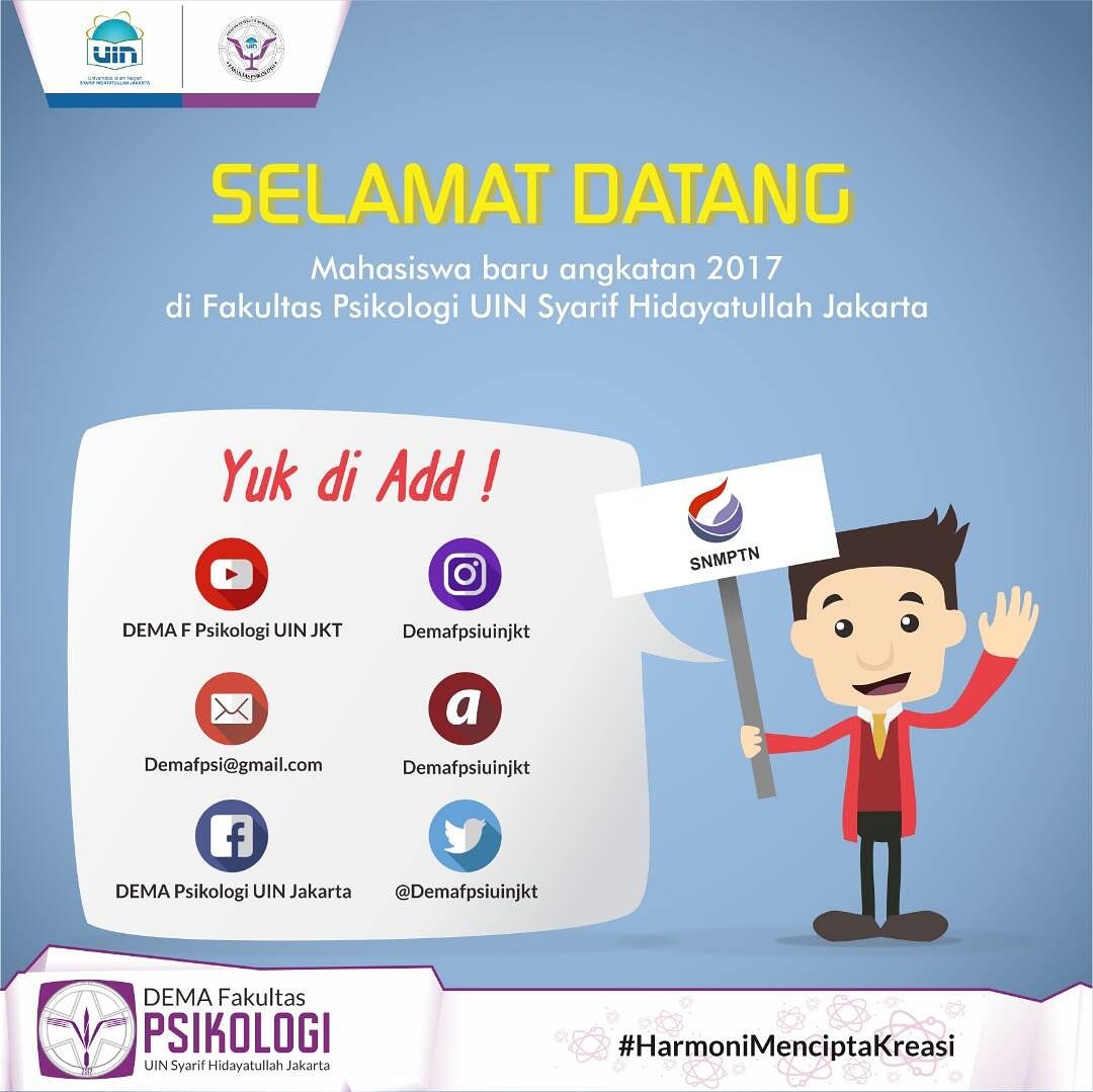 DEMA Psi UIN Jakarta (@demafpsiuinjkt) on Twitter photo 