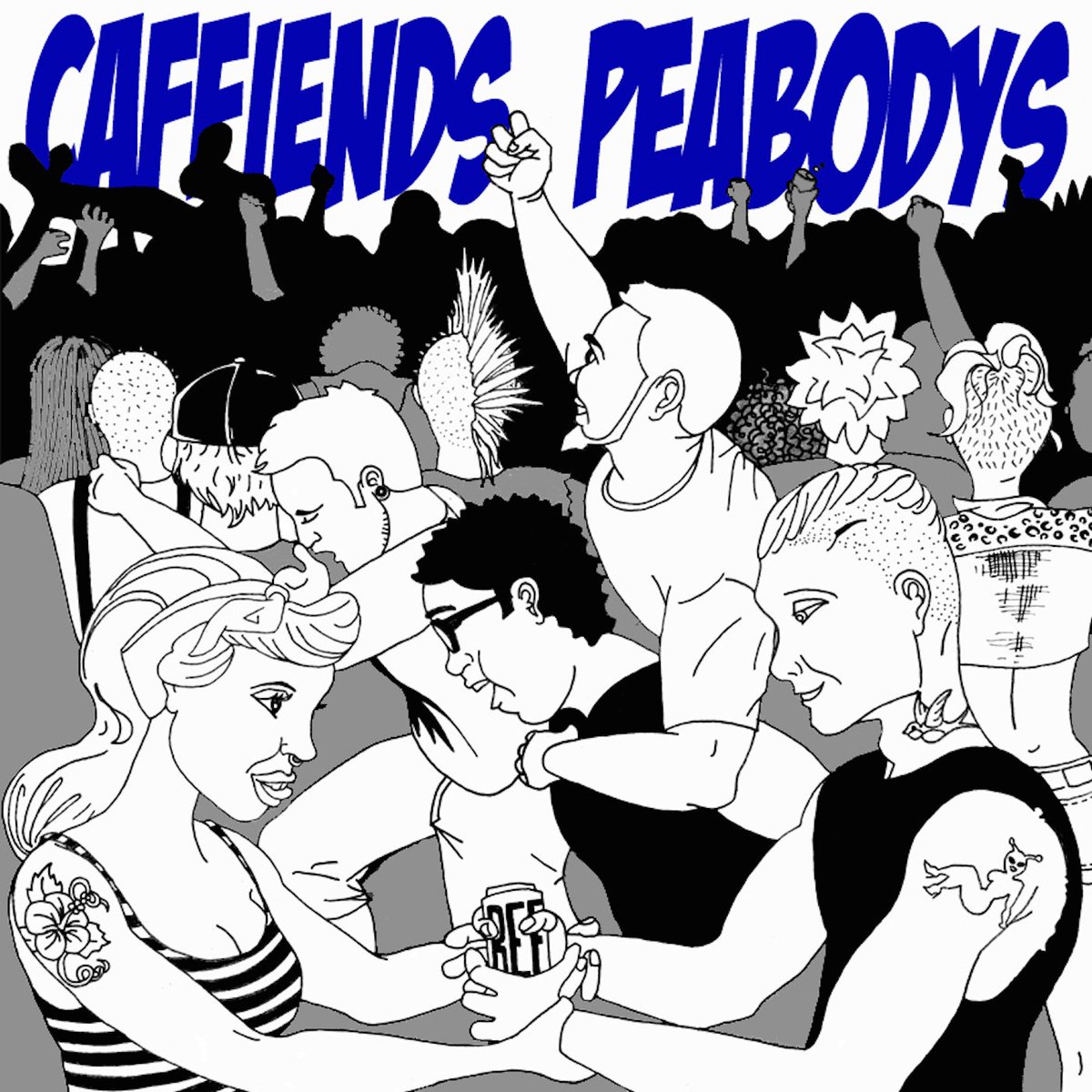SCR-055 @CaffiendsFL / The Peabody's split 12" out now! Pick up a copy here swampcabbagerecords.storenvy.com