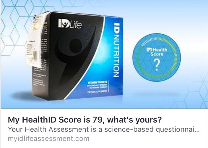 idlifesimplify's tweet image. What's your health score? simplified.idlife.com