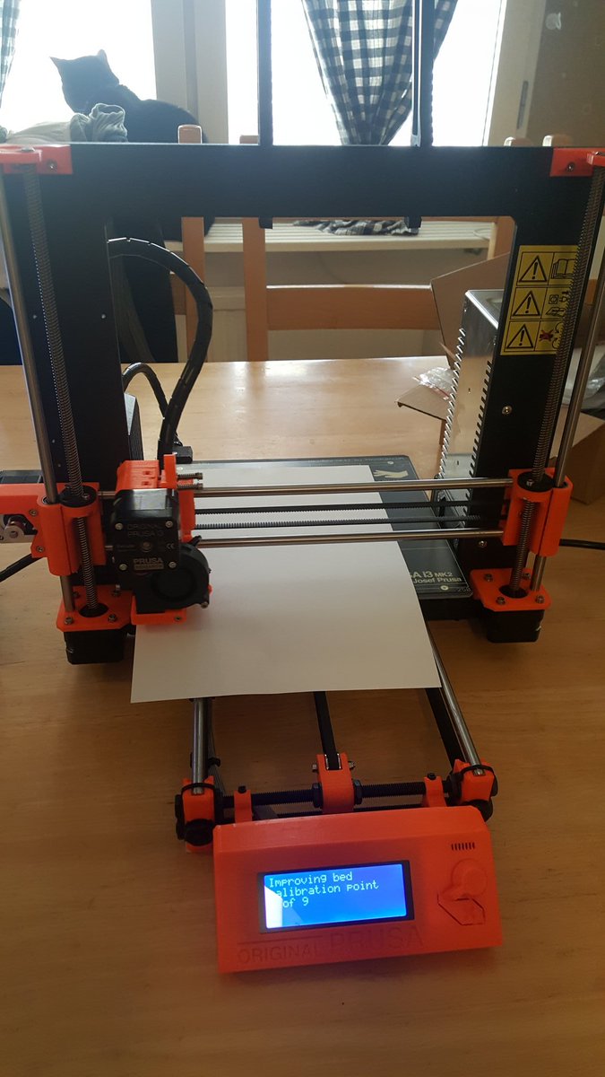 SpaceDump's tweet photo. Soon ready for use. :) Thanks for another awesome printer! @josefprusa https://t.co/YktoMG8r9L