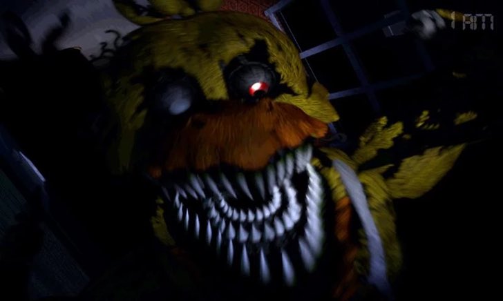 FNAF_spams_21 on X: FNAF 1 Chica Jumpscare  / X