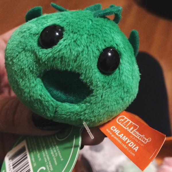 stuffed chlamydia toy