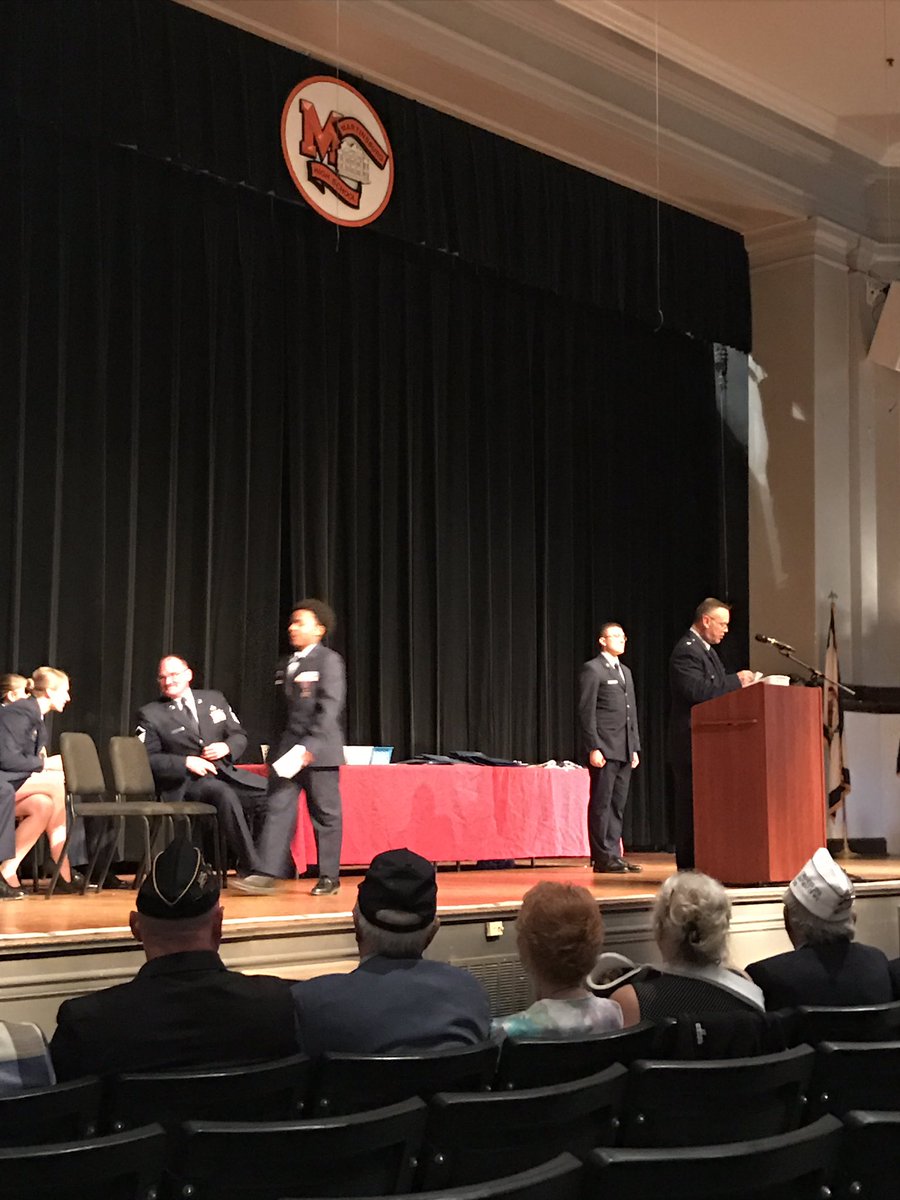 Musselman High School Air Force Junior ROTC students being honored today. Congratulations A-Flight!!!