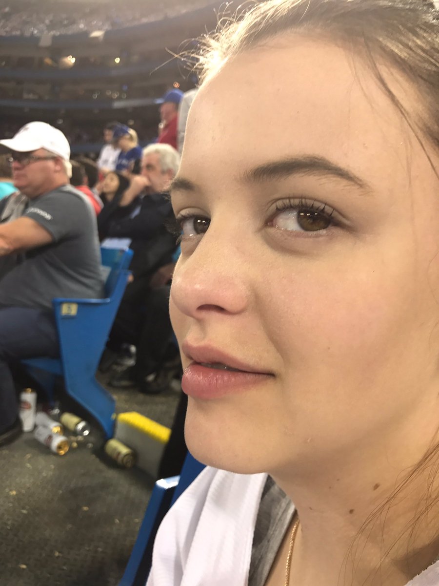 Sara Waisglass On Twitter Me At The BlueJays Home Opener Seconds