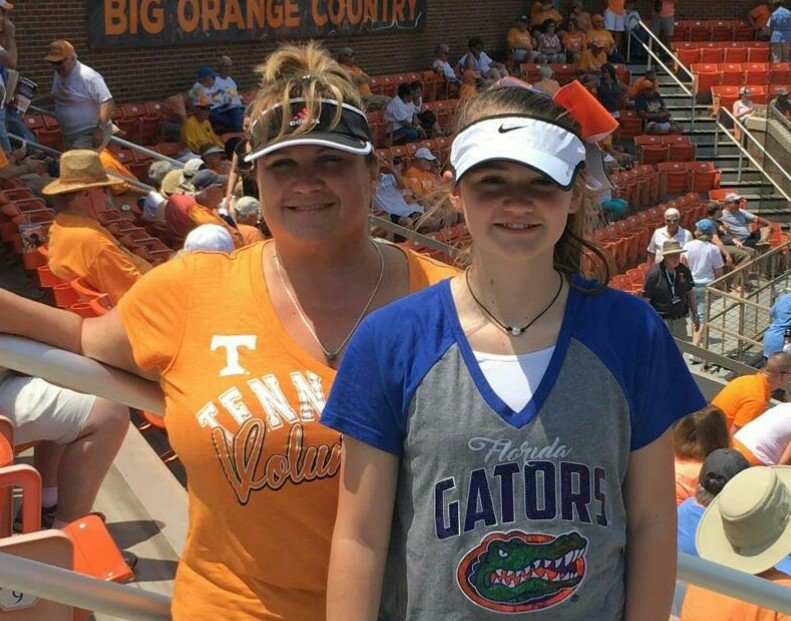 AndriaJTerry's tweet photo. Take that Vols grand slam Gator Callie.  #GoVols 
Vols 4 Gators 1 https://t.co/dlDxI8weyk