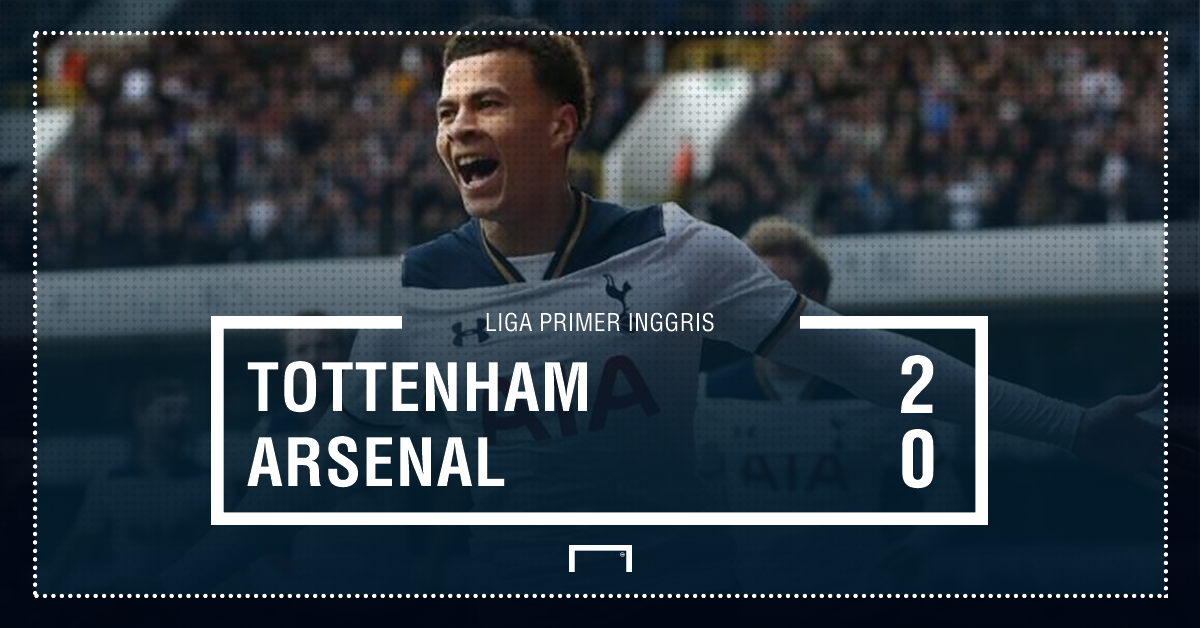 AfriPd's tweet photo. FT: Tottenham Hotspur 2-0 Arsenal | Live Commentary - https://t.co/tPZhlioQ51 #MatchdayGoal by #GOAL_ID via @c0nvey https://t.co/CWYvgy6J3p