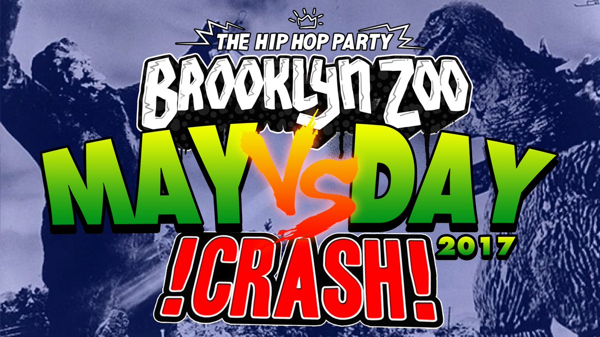 TONIGHT we're open until 7AM to celebrate MAYDAY! It's <a href="/BROOKLYNZOOUK/">BROOKLYN ZOO</a> V <a href="/ClubCrash/">!CRASH!</a> you don't want to miss this one! facebook.com/events/1395899…