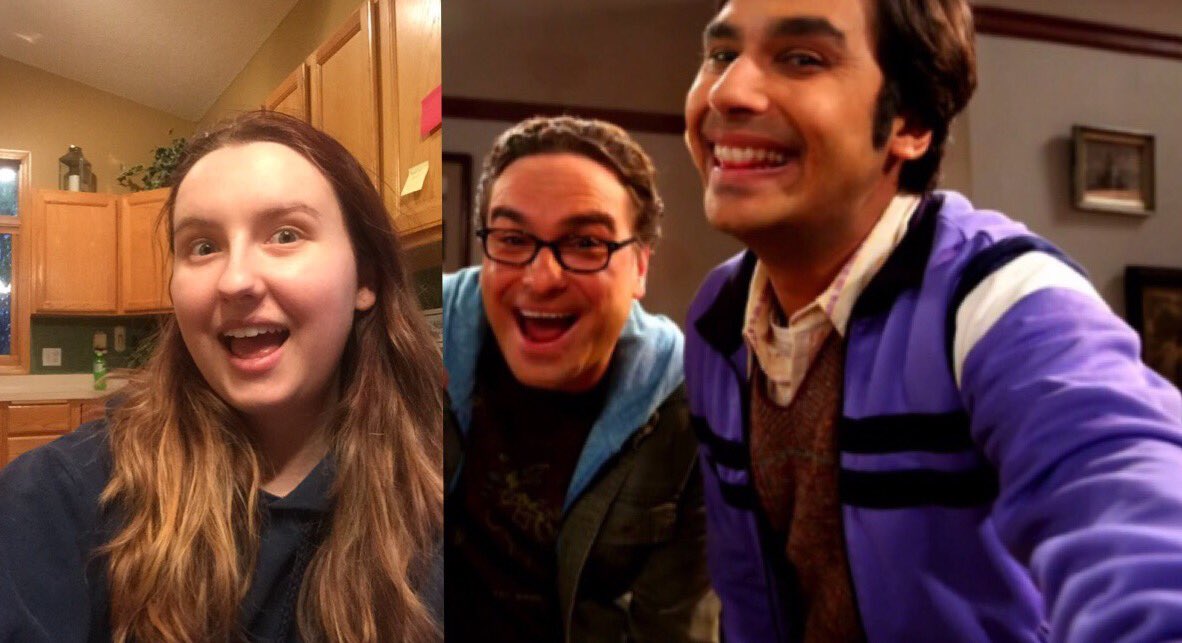 Happy birthday to me and Johnny Galecki. 