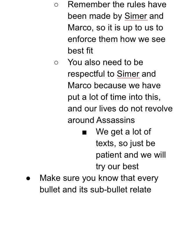 WL Assassins 2017 tweet media