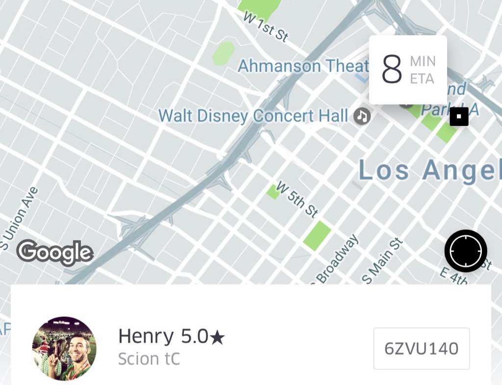 ForgeryExpert's tweet photo. Outstanding UberEats! My cousin is dying of cancer-he only wants a burger. Henry @Uber_LA hand delivers. Incredible!😇 https://t.co/7E2uYosqCN