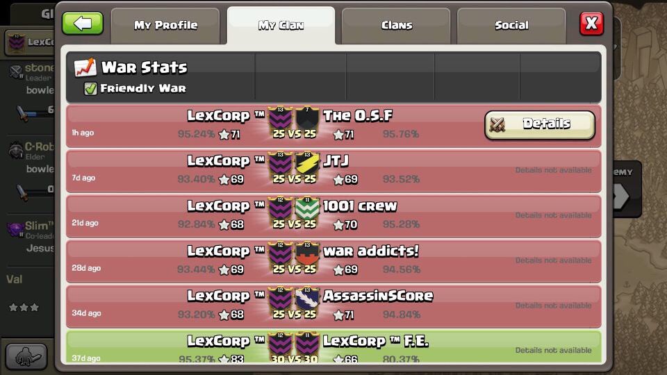 Congratulations to <a href="/lexcorpclash/">Lexcorp™ Clash</a> on going 0-6, keep up the good work!
