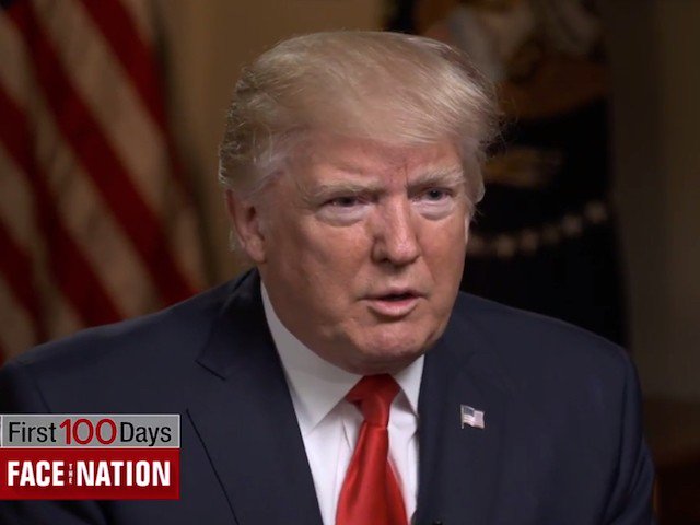 Trump trolls CBS: Says he loves 'Deface the Nation' VIDEO