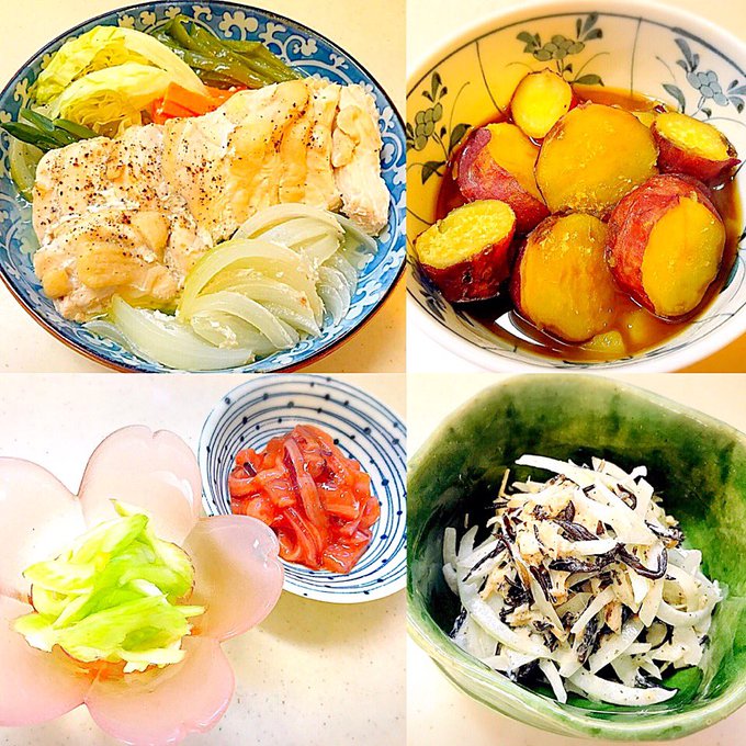 サツマイモの甘露煮のtwitterイラスト検索結果