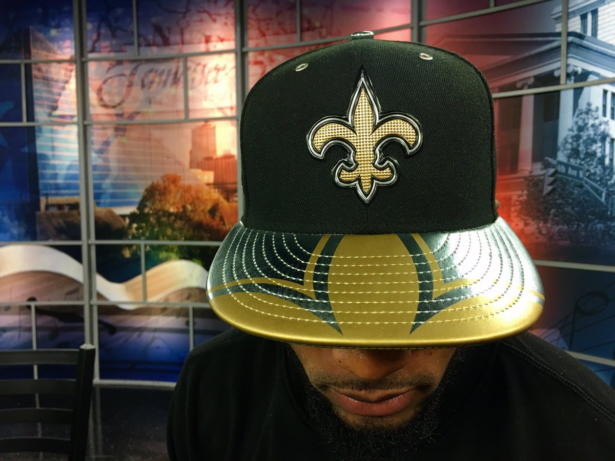 jessbensontv's tweet image. Former Memphis DB Arthur Maulet (@APieceoF_Art) is in studio today talking w/ @BryanFenley about signing with the Saints. His hat is 🔥🔥