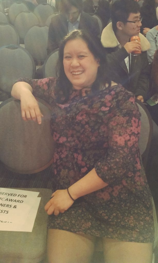 Woohoo congratulations to our great colleague and friend <a href="/TChanMD/">Teresa Chan | 陳敏怡</a> #CCME2017