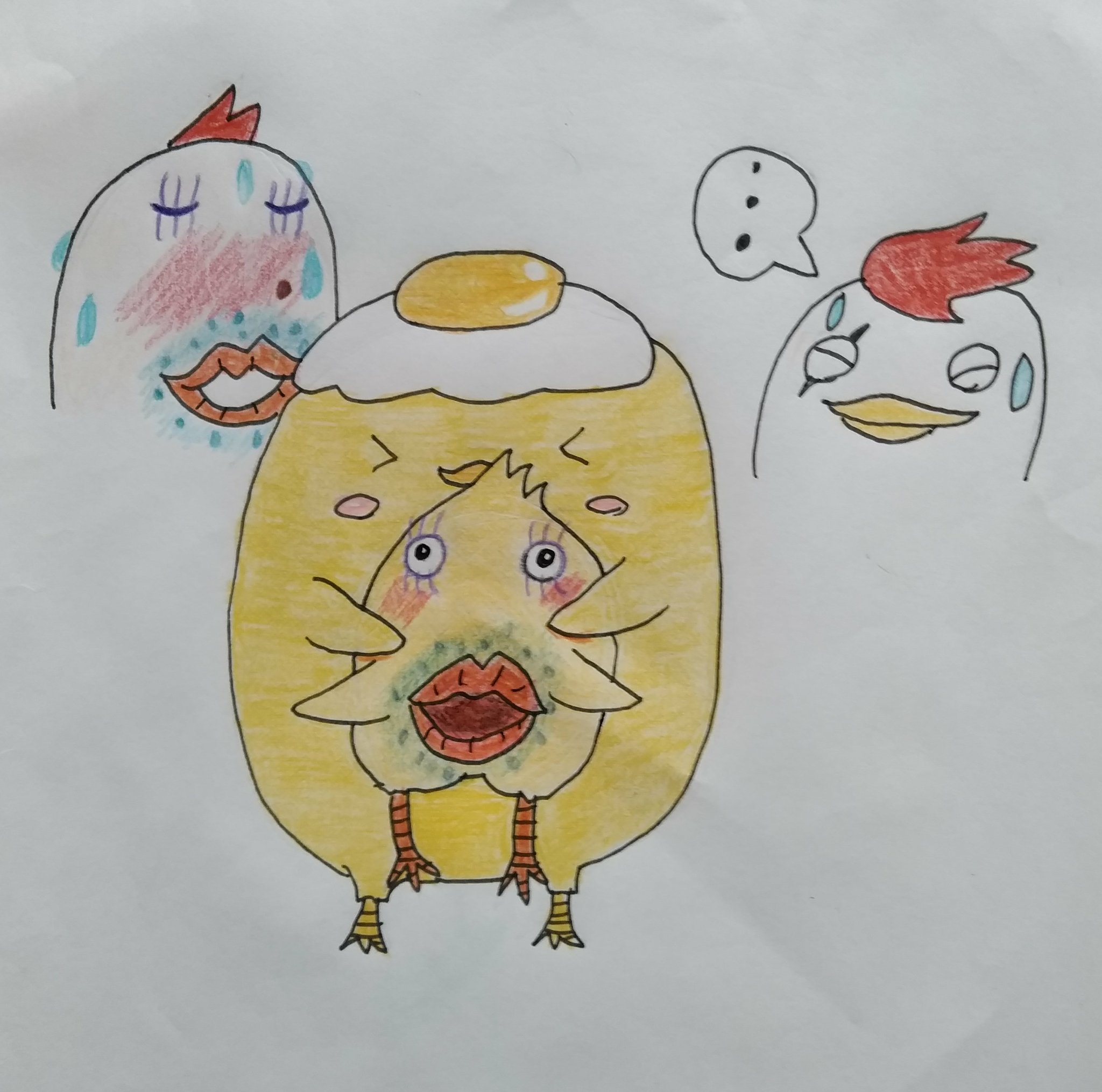 アーミン しばし休み カナバン作品 ぷるぽんpart3 ヒヨコ ニワトリ同士で選ばれた四匹 タマヒヨは妹 男 が出来たとはしゃぎ トリザエモンはコマネチ達に引いてます 笑 一日一絵 タマヒヨ トリザエモン コマネチ アーミン しばし休み カナバン作品 ぷるぽんpart3 ヒヨコ ニワトリ同士で選ばれた四匹 タマヒヨは妹 男 が出来たとはしゃぎ トリザエモンはコマネチ達に引いてます 笑 一日一絵 タマヒヨ トリザエモン コマネチ
