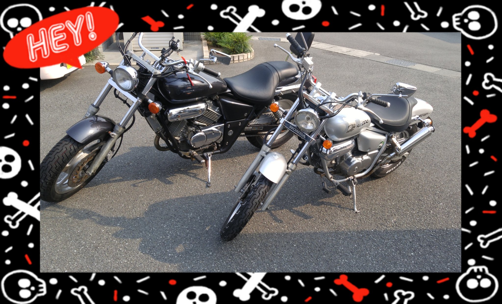 ロエン マグナ250 En Twitter マグナ50とvツインマグナのツーショット W マグナ50 Vツインマグナ