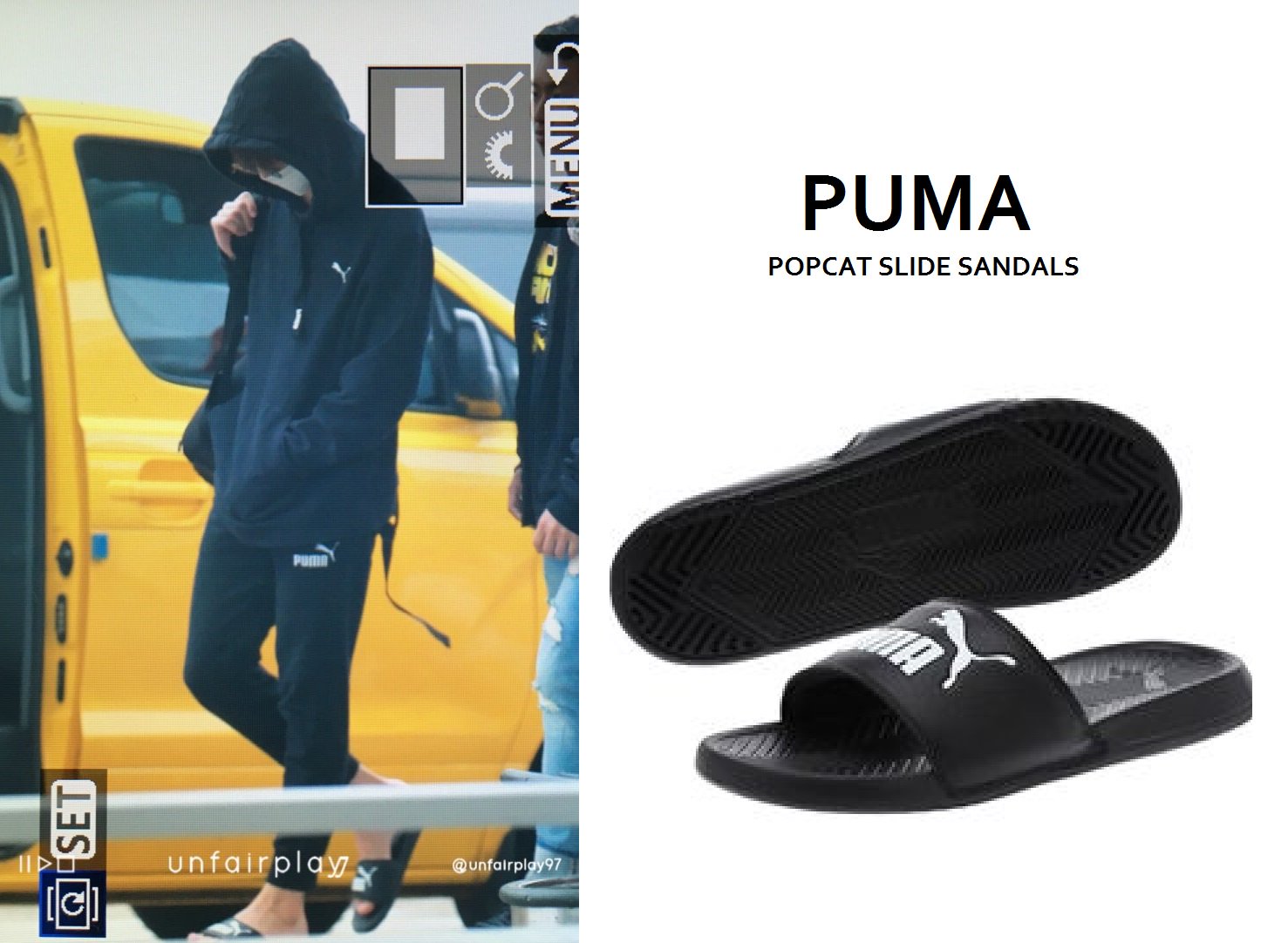 Bts puma slides best sale