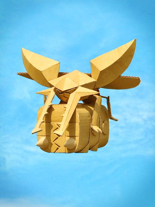 Pokemon Sun And Moon Cardboard Art Of Charjabug And Vikavolt Pokemon Blog