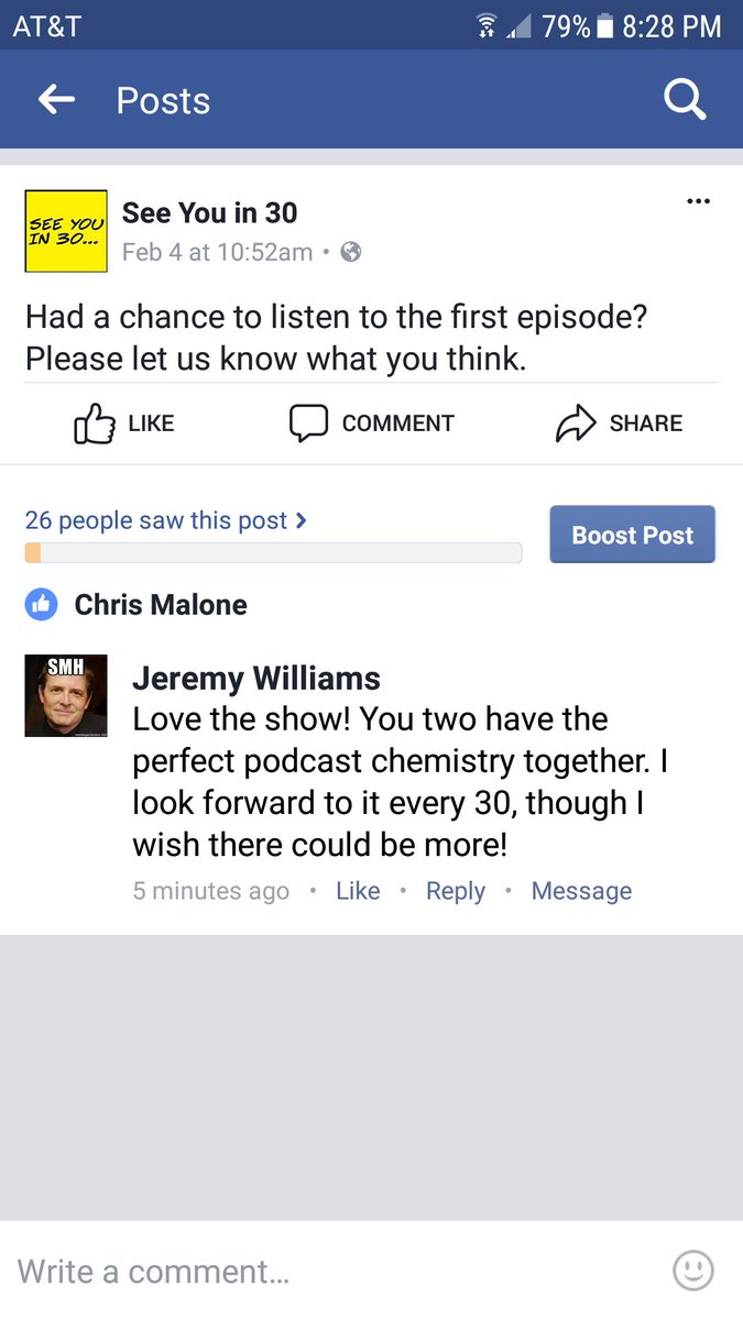 SeeYouIn30's tweet image. Listener feedback!  Yay!!!! 😍😍😍