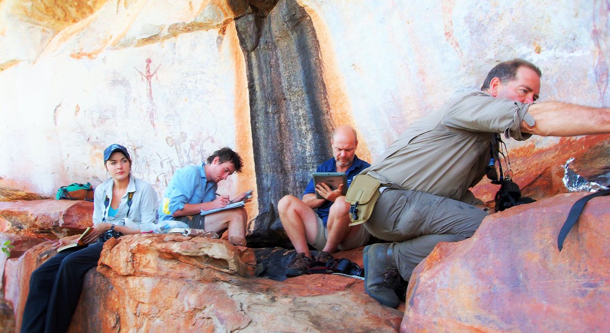 We support scientists & researchers from more than 10 institutions to research the Kimberley rock art. Learn how: kimberleyfoundation.org.au