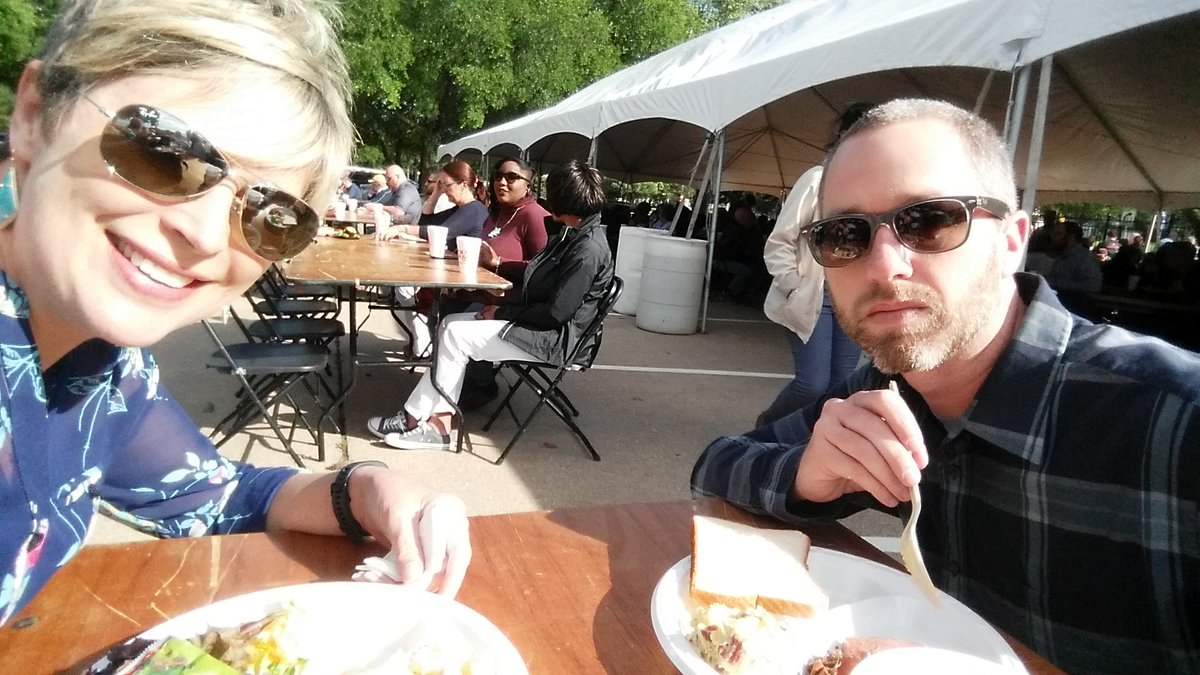 Bbq, politics, and laughs. Thx <a href="/billmaher/">Bill Maher</a>!