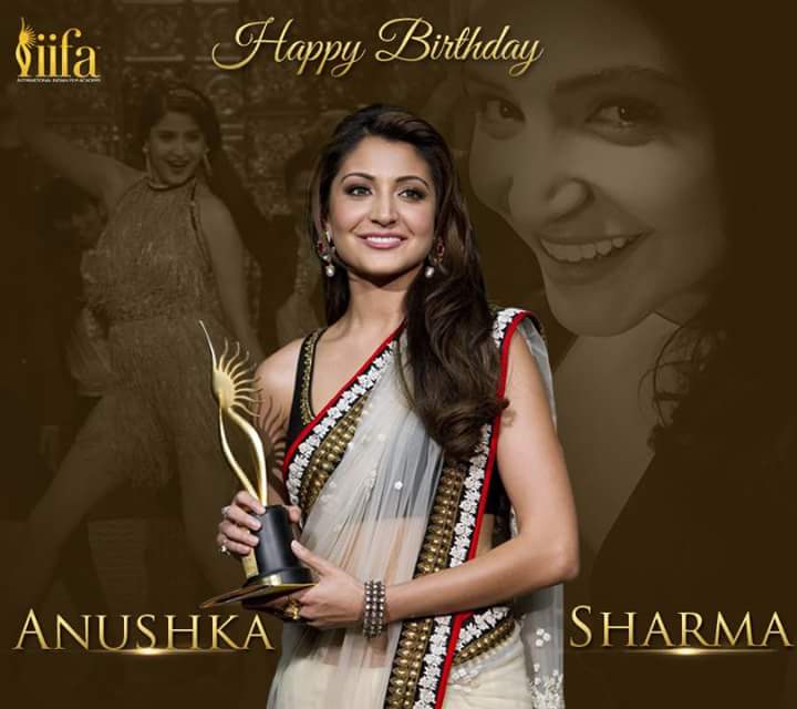 Here\s wishing a very Happy Birthday to the one with the most cheerful smile Anushka Sharma! 