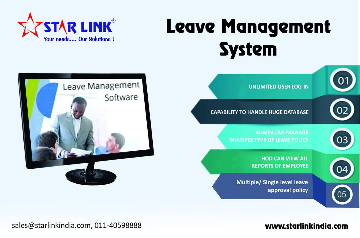 starlinkindia's tweet image. #Leave_Management_Software
#Biometric
goo.gl/c9KcAM